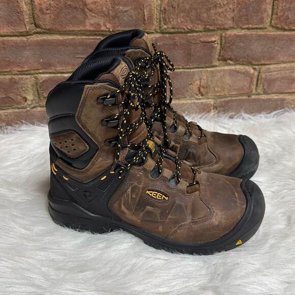 Keen Men's Dover 8" Insulated Waterproof Boot (Carbon Toe) Size 8.5D - Picture 1 of 10
